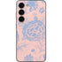 Rose Quartz & Serenity Floral Galaxy S23 Skin