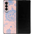 Rose Quartz & Serenity Floral Galaxy Z Fold3 5G Skin