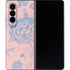 Rose Quartz & Serenity Floral Galaxy Z Fold4 5G Skin