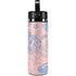 Rose Quartz & Serenity Floral Hydro Flask 20oz Wide Mouth Skin