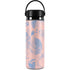 Rose Quartz & Serenity Floral Hydro Flask 20oz Wide Mouth Skin