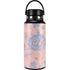 Rose Quartz & Serenity Floral Hydro Flask 32oz Wide Mouth Skin