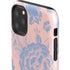 Rose Quartz & Serenity Floral iPhone 11 Pro Max Impact Case