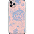 Rose Quartz & Serenity Floral iPhone 11 Pro Max Skin