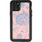 Rose Quartz & Serenity Floral iPhone 11 Pro Waterproof Case