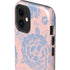 Rose Quartz & Serenity Floral iPhone 12 Impact Case