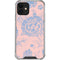 Rose Quartz & Serenity Floral iPhone 12 Mini Clear Case