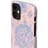 Rose Quartz & Serenity Floral iPhone 12 Mini Lite Case