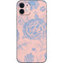 Rose Quartz & Serenity Floral iPhone 12 Mini Skin