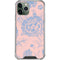 Rose Quartz & Serenity Floral iPhone 12 Pro Clear Case