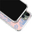 Rose Quartz & Serenity Floral iPhone 12 Pro Clear Case
