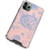 Rose Quartz & Serenity Floral iPhone 12 Pro Max Clear Case
