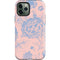 Rose Quartz & Serenity Floral iPhone 12 Pro Max Impact Case