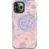 Rose Quartz & Serenity Floral iPhone 12 Pro Max Impact Case
