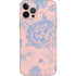 Rose Quartz & Serenity Floral iPhone 12 Pro Skin