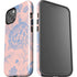 Rose Quartz & Serenity Floral iPhone 13 Impact Case