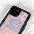Rose Quartz & Serenity Floral iPhone 13 Mini Waterproof Case