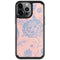 Rose Quartz & Serenity Floral iPhone 13 Pro Cargo Case