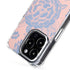 Rose Quartz & Serenity Floral iPhone 13 Pro MagSafe Case