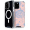 Rose Quartz & Serenity Floral iPhone 14 Pro Max MagSafe Case