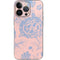 Rose Quartz & Serenity Floral iPhone 14 Pro Skin