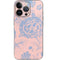 Rose Quartz & Serenity Floral iPhone 15 Pro Skin