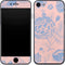 Rose Quartz & Serenity Floral iPhone 7 Skin
