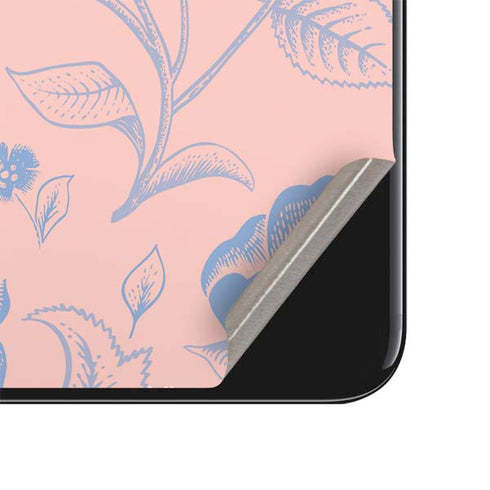 Rose Quartz & Serenity Floral iPhone SE (2nd & 3rd Gen) Skin