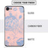 Rose Quartz & Serenity Floral iPhone SE (2nd & 3rd Gen) Skin
