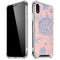 Rose Quartz & Serenity Floral iPhone XR Clear Case