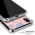 Rose Quartz & Serenity Floral iPhone XR Clear Case