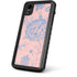 Rose Quartz & Serenity Floral iPhone XR Waterproof Case