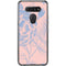 Rose Quartz & Serenity Floral LG K51/Q51 Clear Case