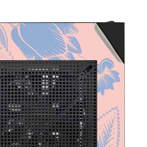 Rose Quartz & Serenity Floral NZXT H510 Compact ATX Mid-Tower Case Skin