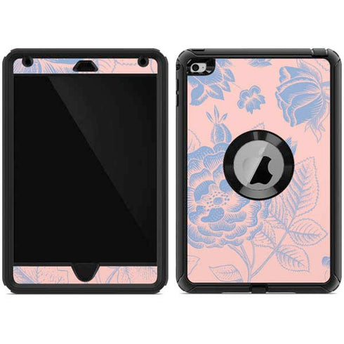 Rose Quartz & Serenity Floral Otterbox Defender iPad Skin