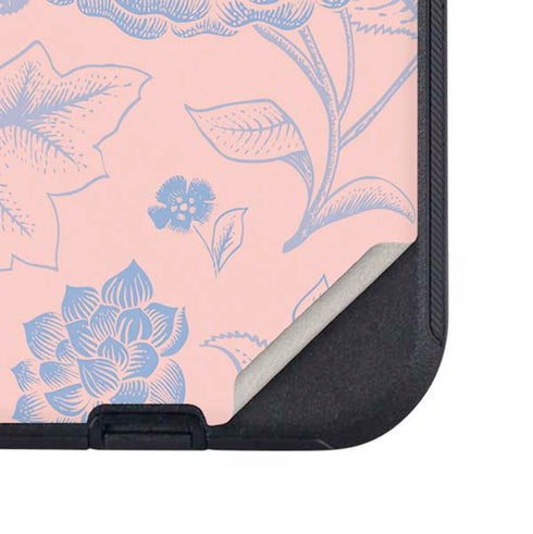 Rose Quartz & Serenity Floral Otterbox Defender iPhone Skin