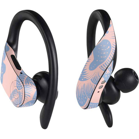 Rose Quartz & Serenity Floral PowerBeats Pro Skin