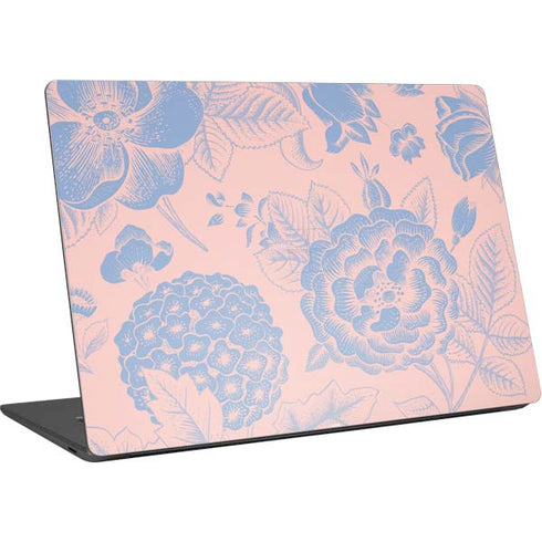 Rose Quartz & Serenity Floral Surface Laptop 4 15in Skin
