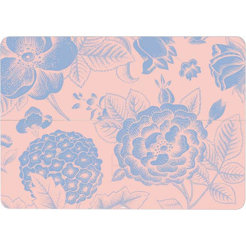 Rose Quartz & Serenity Floral Surface Laptop Studio Skin