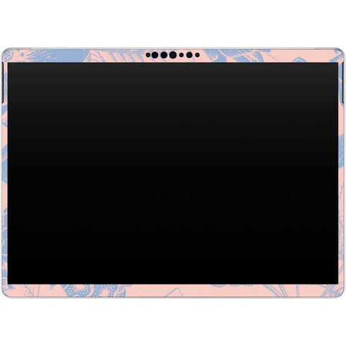 Rose Quartz & Serenity Floral Surface Pro 9 Skin