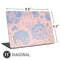 Rose Quartz & Serenity Floral Universal Laptop 11in (8.8 x 6.2in) Skin