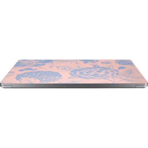 Rose Quartz & Serenity Floral Universal Laptop 15in (12.2 x 8.8in) Skin