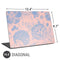 Rose Quartz & Serenity Floral Universal Laptop 16.6in (13.4 x 9.7in) Skin