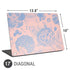 Rose Quartz & Serenity Floral Universal Laptop 17in (13.8 x 10in) Skin
