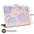 Rose Quartz & Serenity Floral Universal Laptop 18in (14.6 x 10.6in) Skin