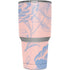 Rose Quartz & Serenity Floral Yeti 30oz Rambler Tumbler Skin