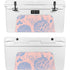 Rose Quartz & Serenity Floral YETI Tundra 65 Hard Cooler Skin