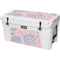 Rose Quartz & Serenity Floral YETI Tundra 75 Hard Cooler Skin