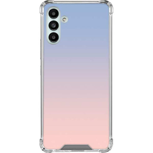 Rose Quartz & Serenity Ombre Galaxy A13 5G Clear Case