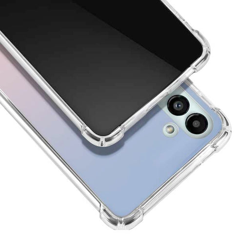 Rose Quartz & Serenity Ombre Galaxy A13 5G Clear Case